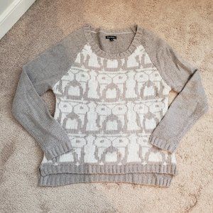 SWEATER PRETTY REBELLIONS HEATHER GREY XL